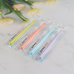 China supplier adult soft bristle multicolor toothbrush for oral care
