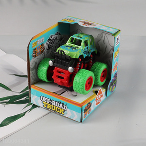 Factory price creative kids off road friction power gear truck toys