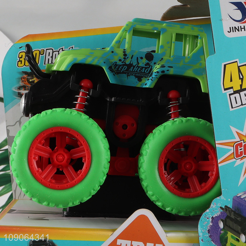 Factory price creative kids off road friction power gear truck toys