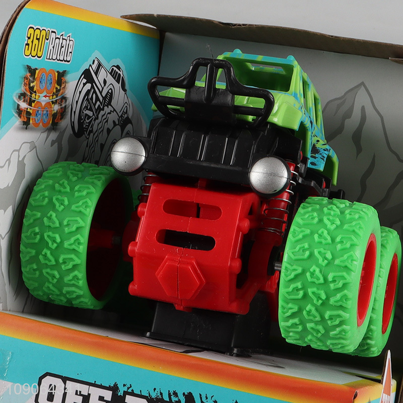 Factory price creative kids off road friction power gear truck toys
