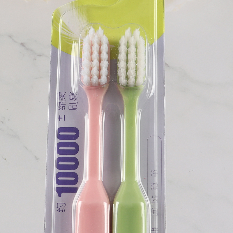 Yiwu market multicolor soft bristle adult toothbrush for oral care