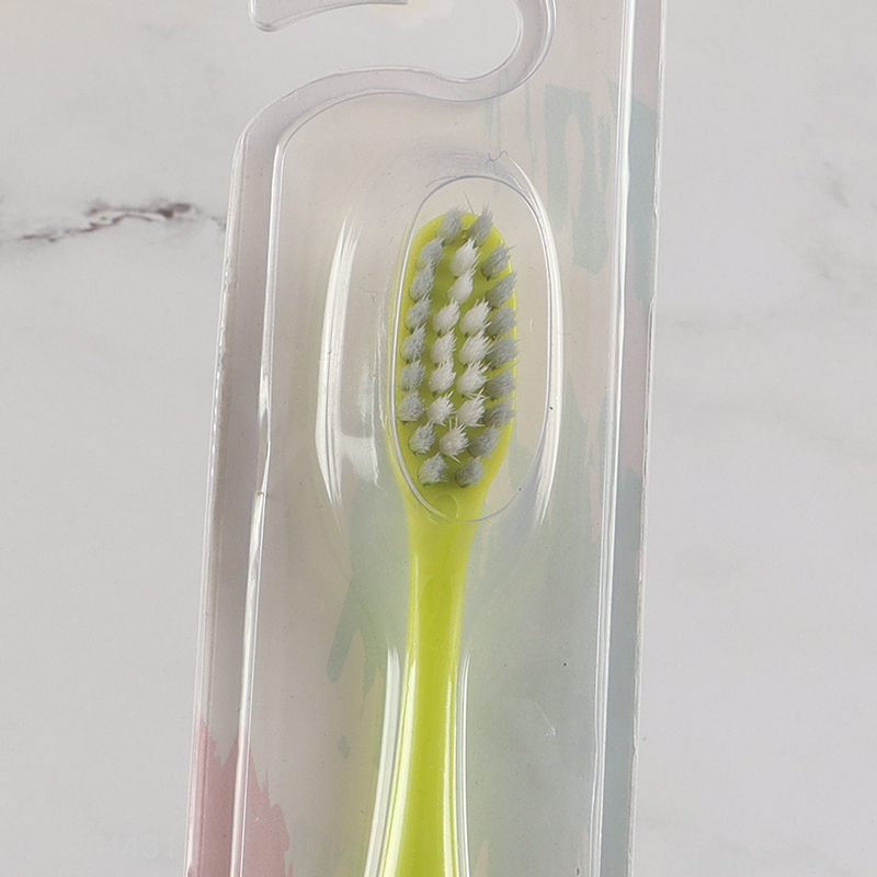 China products multicolor soft bristle adult toothbrush for oral care