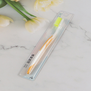 Best selling soft bristle adult oral care toothbrush wholesale