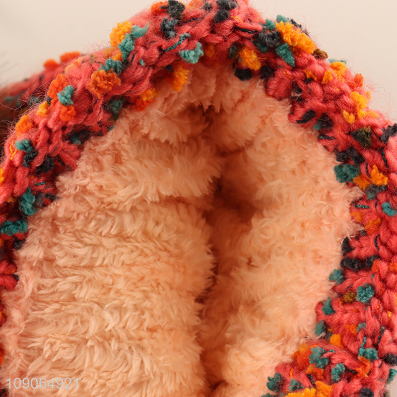 China Imports Winter Knitted Hat Pom Pom Beanie Hat Skull Cap for Women