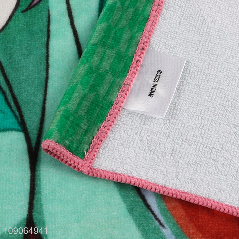 Best selling cartoon quick dry skin-friendly beach towel swimming towel