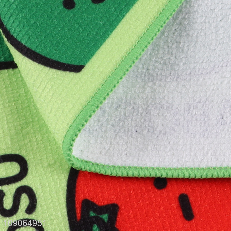 Popular products cartoon printed quick dry beach towel swimming towel for sale