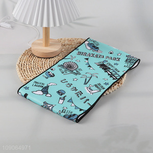 Top selling quick dry skin-friendly water absorption beach towel wholesale