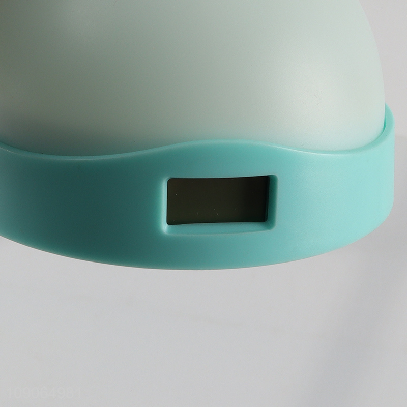 Hot selling home led projection nightlight alarm clock table clock