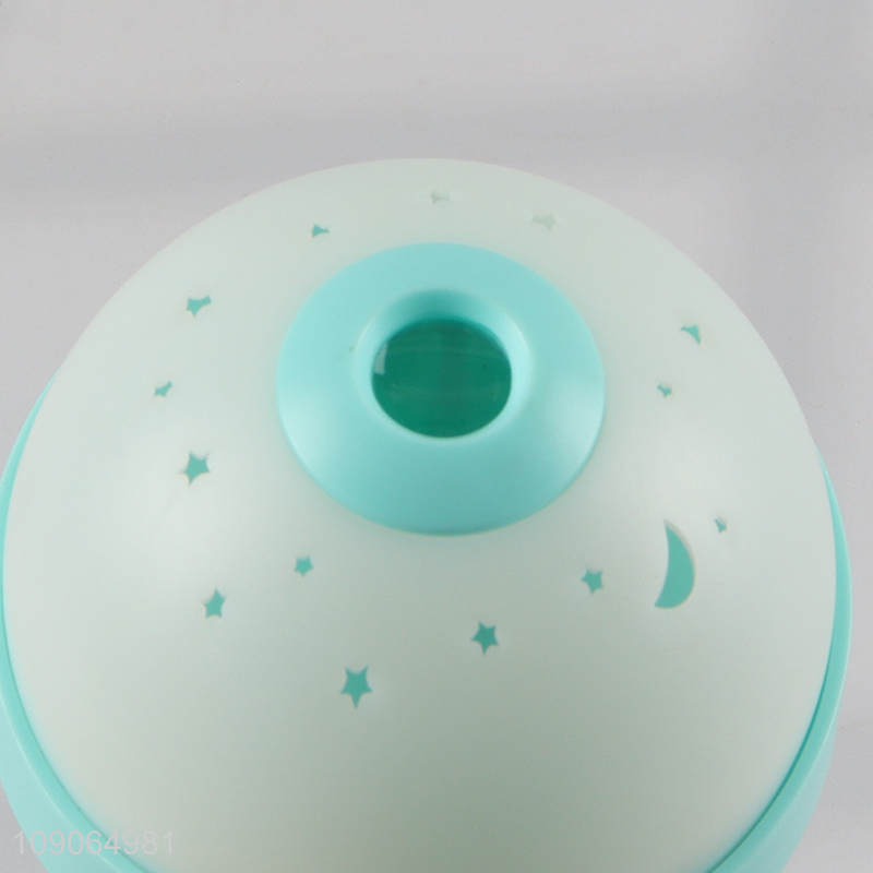 Hot selling home led projection nightlight alarm clock table clock