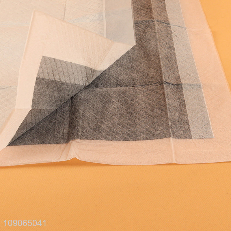 Top products 40pcs disposable pet training supplies bamboo charcoal pet pee pad