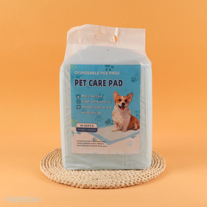 Online wholesale indoor home disposable pet card pad pet pee pad