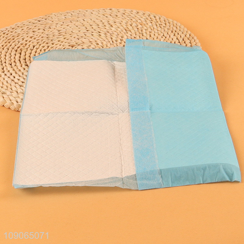 Most popular 100pcs magic surface disposable pet care pad pet pee pad