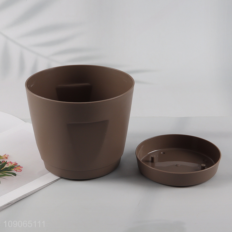 Hot selling multicolor home decor flower pot plants pot with holder