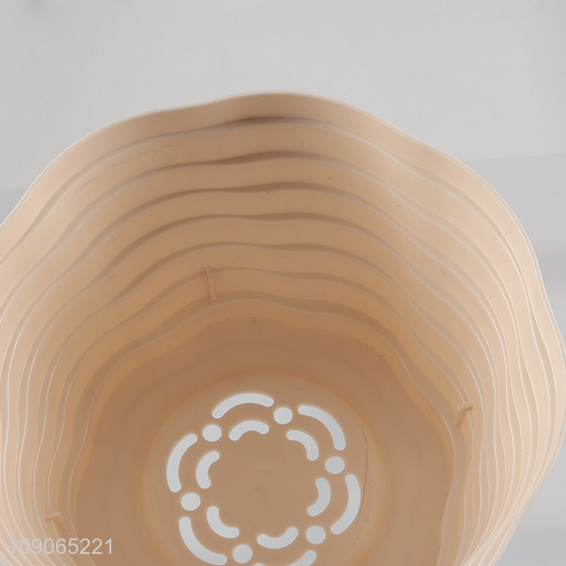 Top selling creative home decor plastic flower pot plants pot wholesale