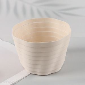 Top selling creative home decor plastic flower pot plants pot wholesale