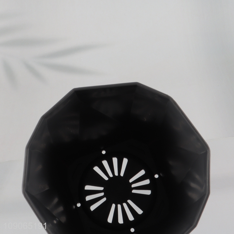 China products multicolor garden decoration home plastic flower pot with tray