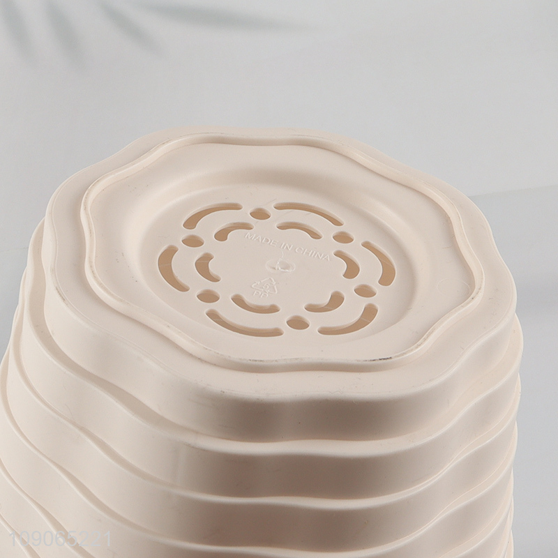 Top selling creative home decor plastic flower pot plants pot wholesale