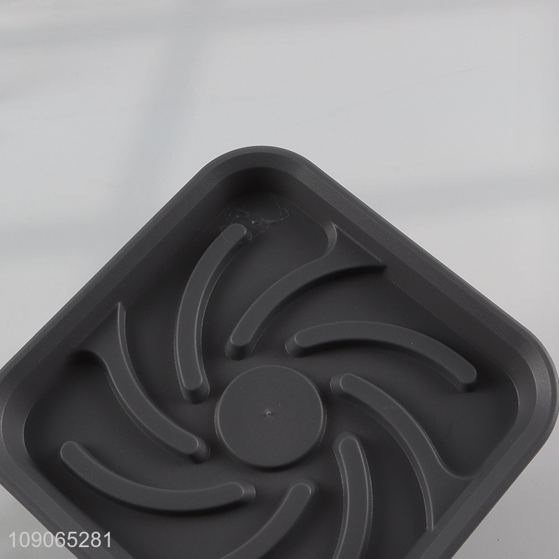 New product plastic square garden decoration plastic flower pot tray for sale