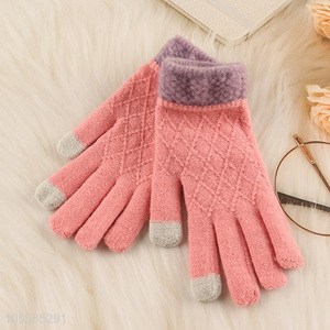 Factory Price Kids Winter Gloves Touch Screen Gloves Texting Gloves