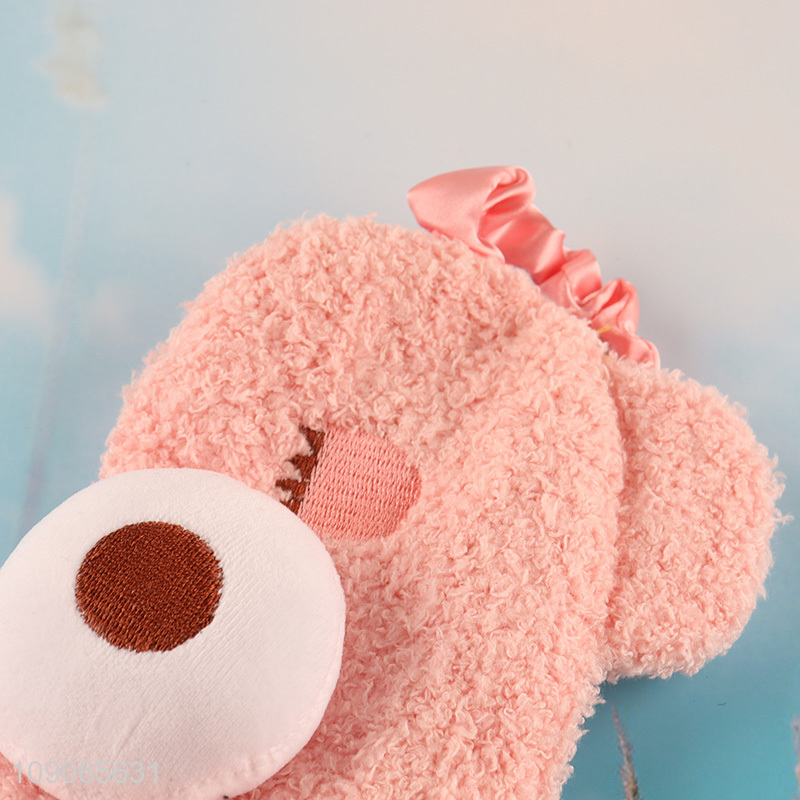 Hot Sale Cute Cartoon Bear Sleeping Eye Mask Blindfold for Adults Kids Teens