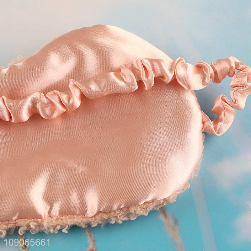 High Quality Sleeping Eye Mask Blindfold Soft Eye Cover with Adjustable Strap