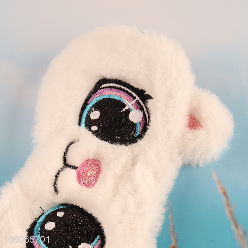 Good Quality Cartoon Sleeping Eye Mask Soft Blindfold Travel Eye Mask