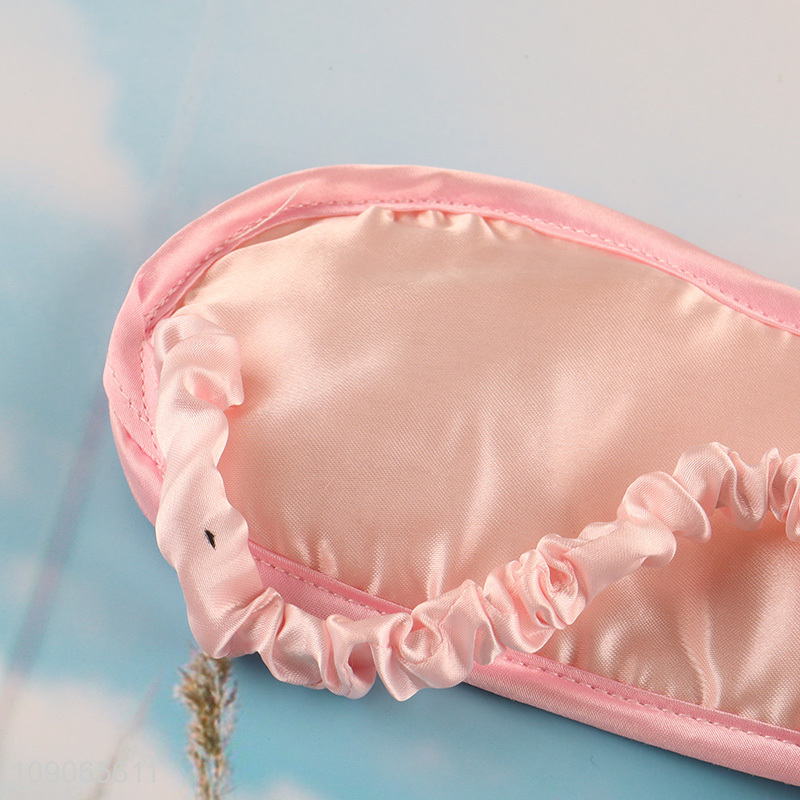 Good Quality Imitated Silk Sleep Eye Mask Blindfold Light Proof Eye Cover
