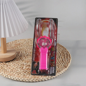 Good price led laser light magic gyro wheels fashing spinning toy