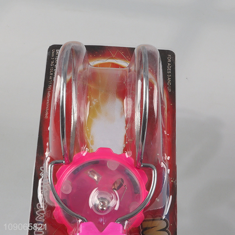 Good price led laser light magic gyro wheels fashing spinning toy