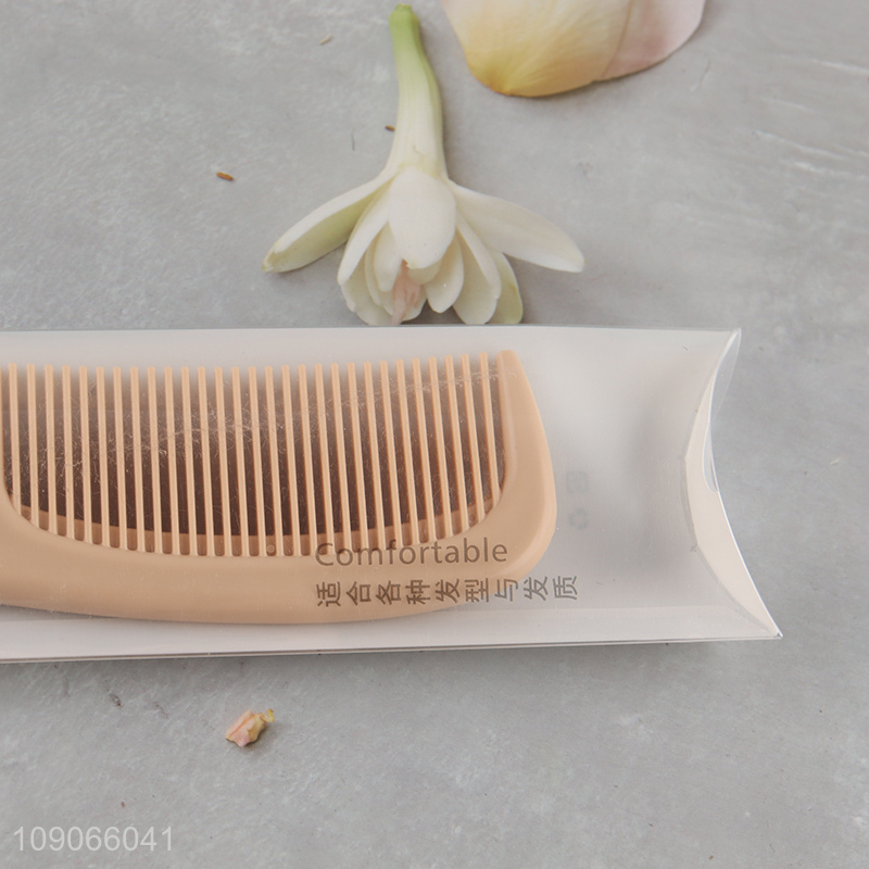 Wholesale Plastic Detangling Comb with Soft Cartoon Handle