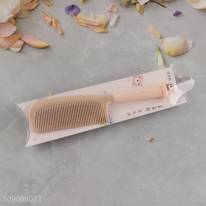 New Product Cute Plastic Comb Hairbrush for Wet Or Dry Hair
