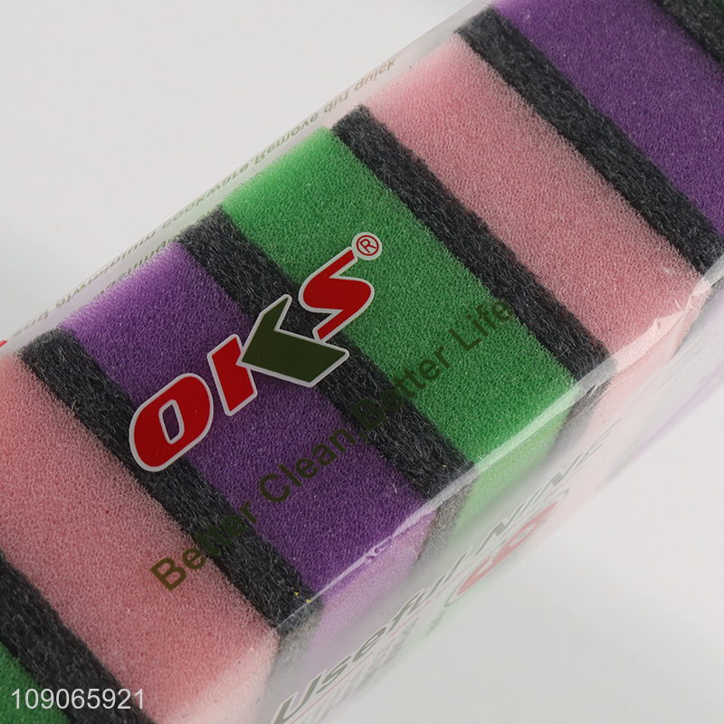 China Imports 9PCS Kitchen Dish Sponges Scrub Sponges for Pots Pans Dishes