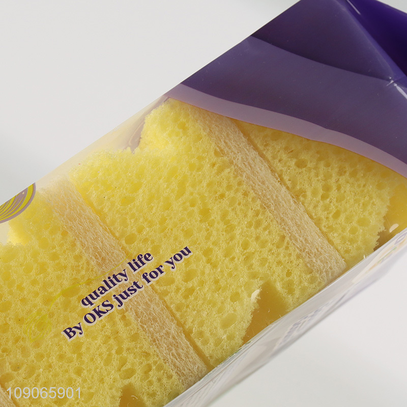 Good Quality 5PCS Heavy Duty Scrub Sponges Non-Scratch Cleaning Sponges