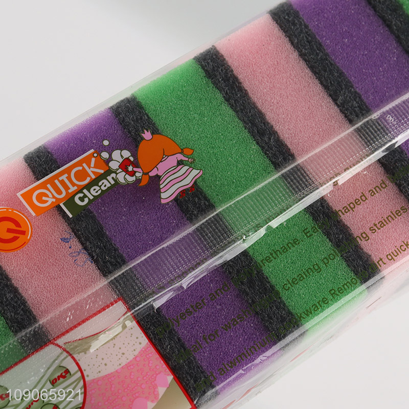 China Imports 9PCS Kitchen Dish Sponges Scrub Sponges for Pots Pans Dishes