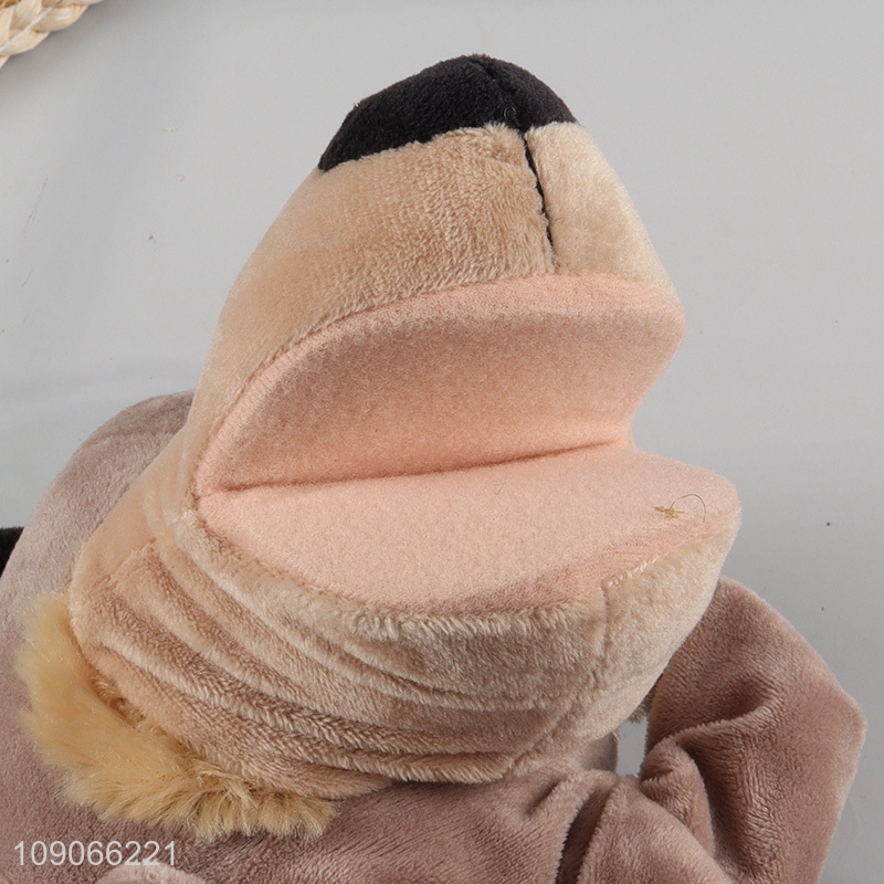 Wholesale puppet handheld parent-child interactive toy performance early education doll