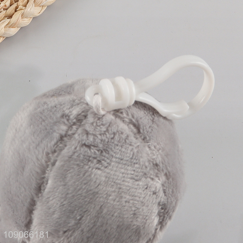 Yiwu market cute cartoon animal plush toy mini plush keychain for sale