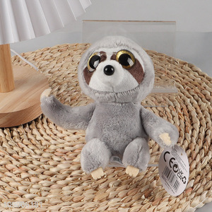 Yiwu market cute cartoon animal plush toy mini plush keychain for sale