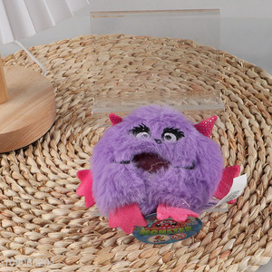 Popular products monster series portable mini plush toys for sale