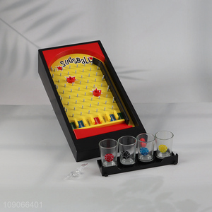 Online wholesale funny sudsball game drinking game toy with 4 glass cup