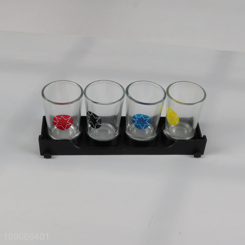 Online wholesale funny sudsball game drinking game toy with 4 glass cup