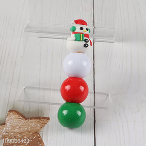 New product Christmas snowman shape painting watercolors pen for sale