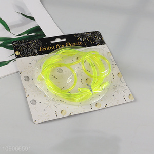 Top quality party supplies pvc disposable drinking straw for juice