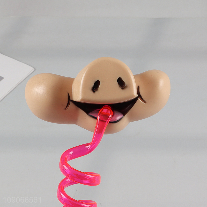 Online wholesale disposable cartoon drinking straw for juice