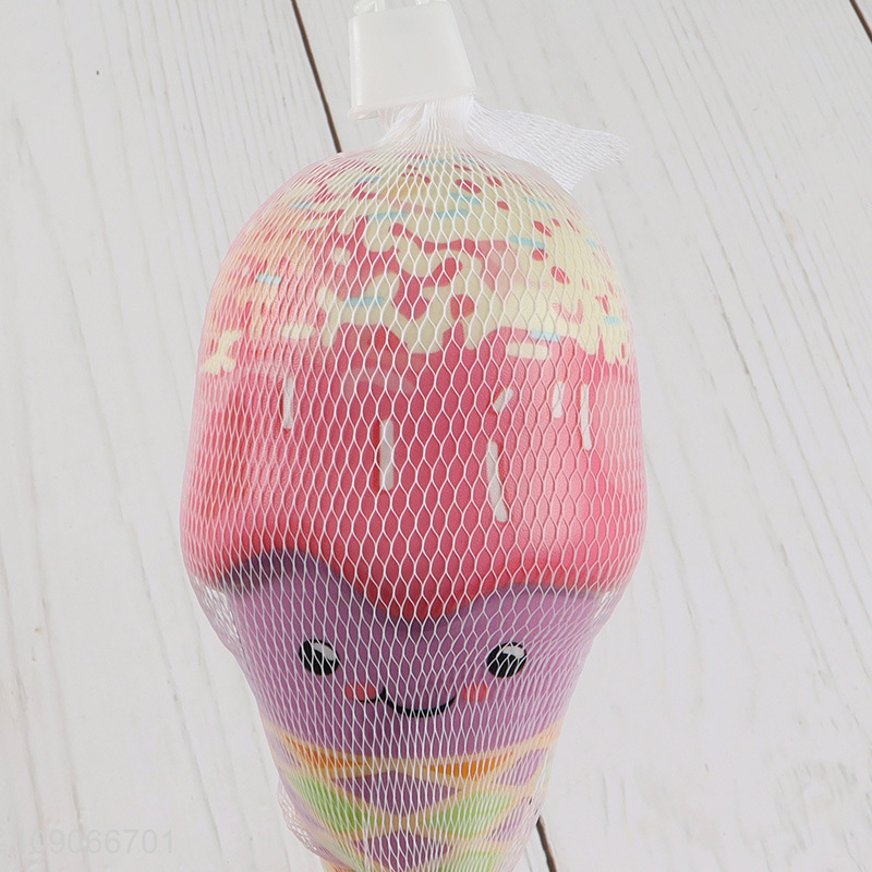 China supplier ice cream shape soft anti-stress toys squeeze toys