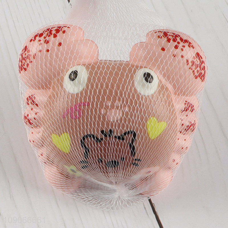 Popular products crab shape pu anti-stress toys squeeze toys