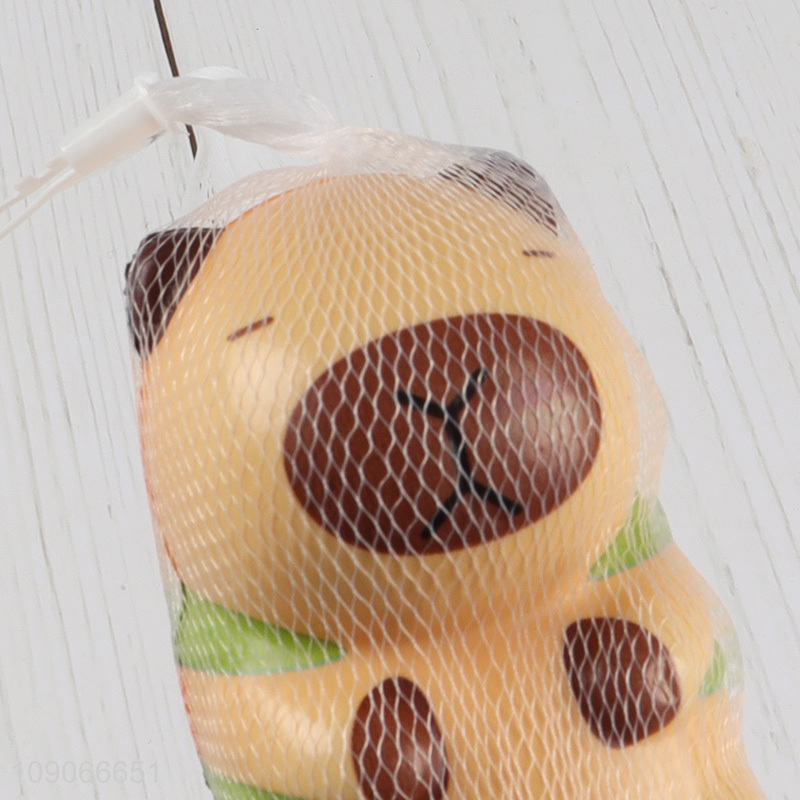Top selling cartoon animal soft anti-stress toys squeeze toys