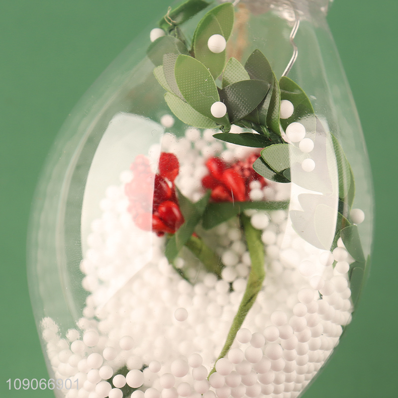 Factory Supply Christmas Tree Hanging ornaments Light Bulb ornaments