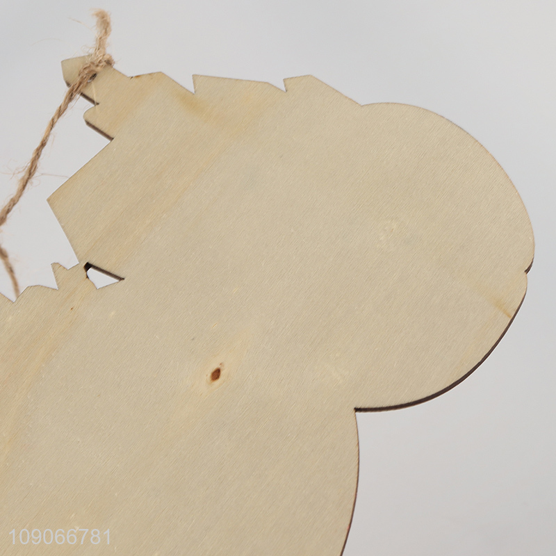 Hot Sale Halloween Wooden Hanging ornaments Happy Halloween Wooden Signs