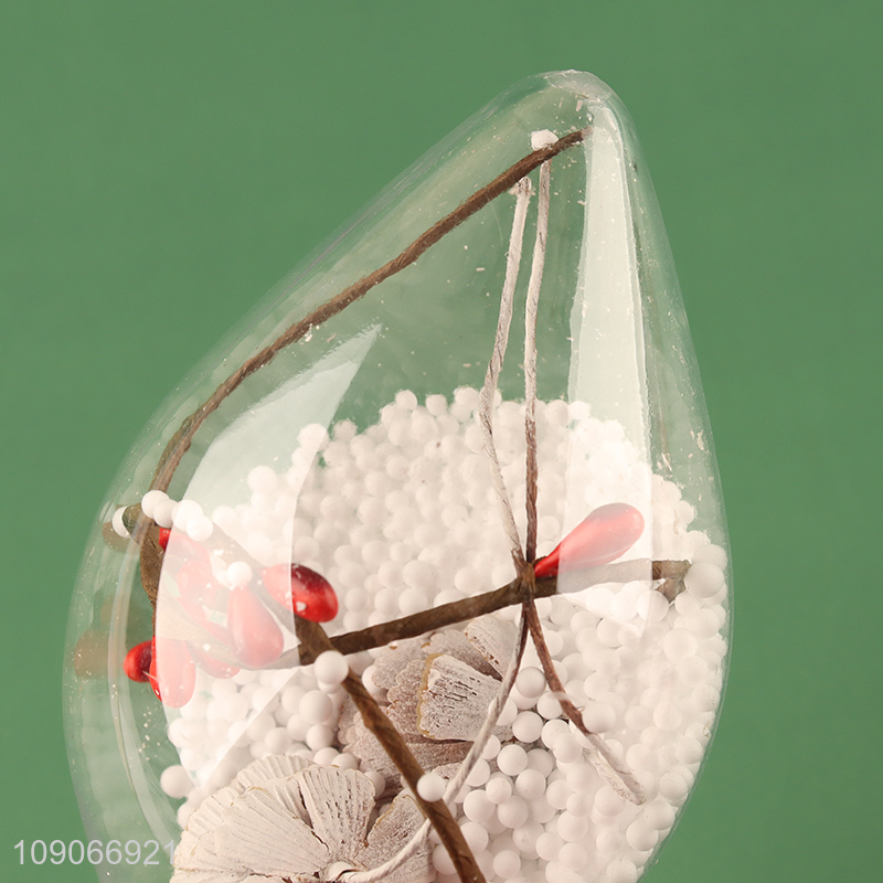 New Product Christmas Tree Hanging ornaments Plastic Baubles for Home Decor