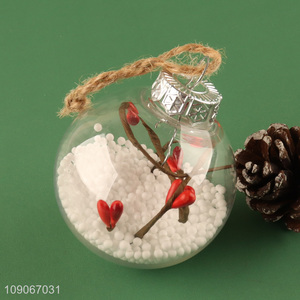 Online Wholesale Clear Christmas Bulb Ornaments Plastic Light Bulb Ornaments